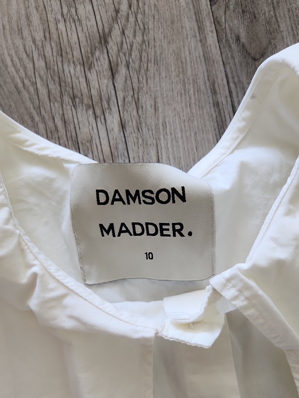 Damson Madder Big Embroidered Collar Size 10 Dress - Picture 5 of 7
